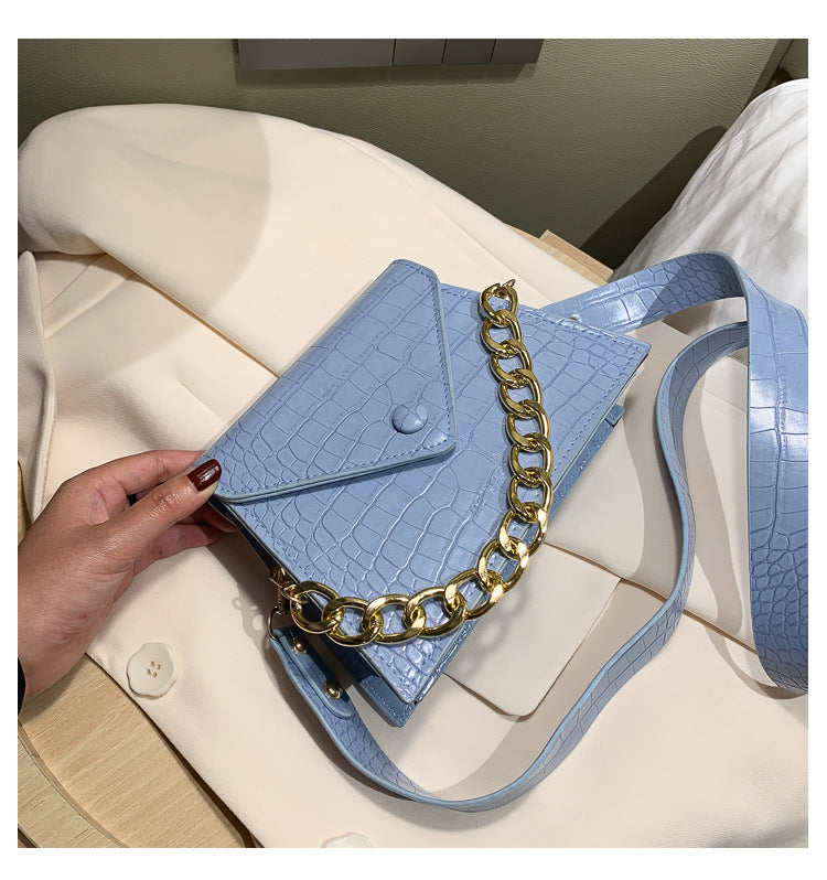 Women's Sexy Knit Dress With Backpack Hip Sling