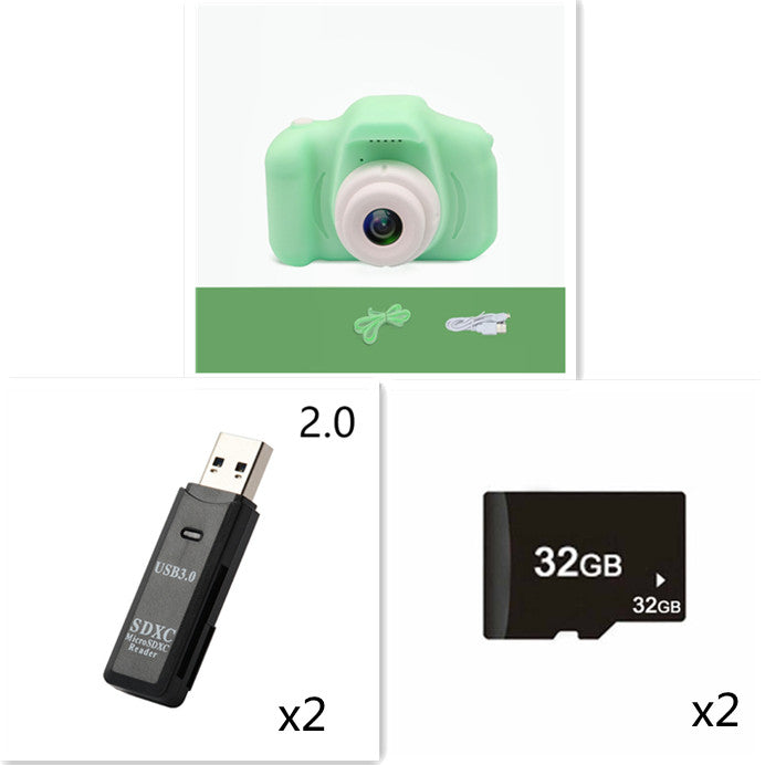 X2 HD Mini Cartoon Kids Digital Camera