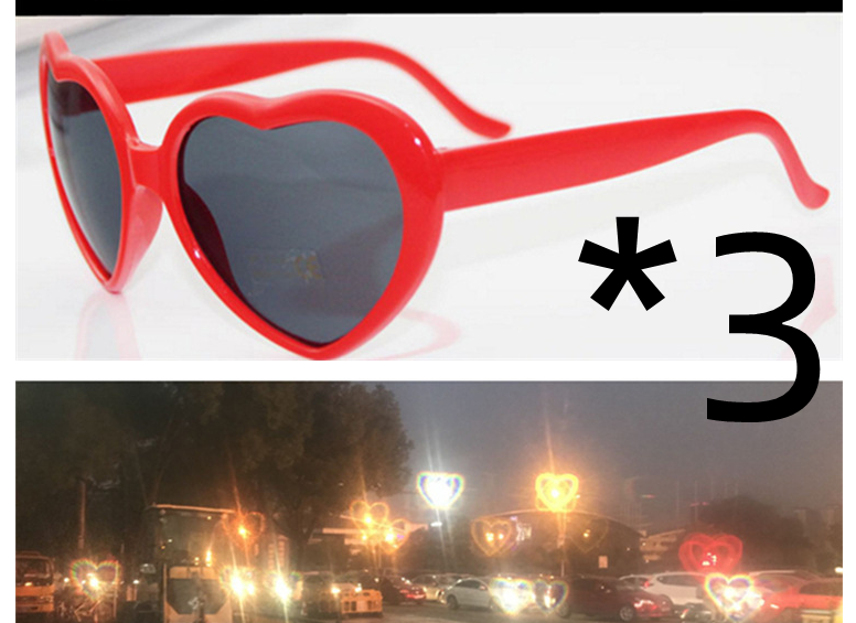 Night Lights Change Love Special Effects Glasses Sunglasses