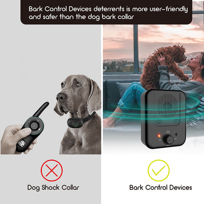 Pets Dog Anti Barking Device Pet Dog Ultrasonic Anti Barking Collars Repeller Outdoor Dogs Stop No Bark Control Training Device Supplies