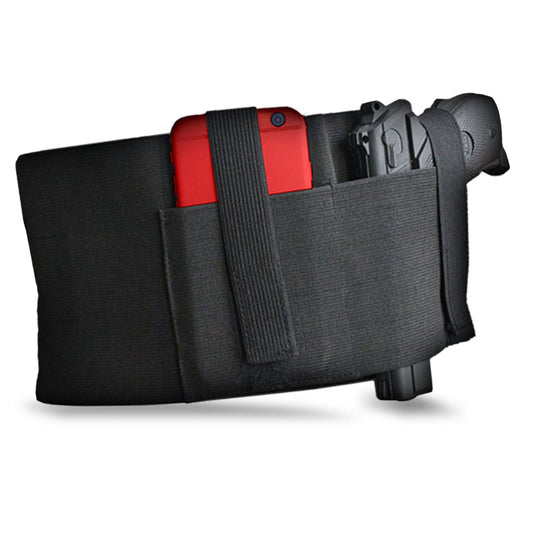 Tactical Belly Band Holster Concealed Carry Hand Gun Hunting Pistol Waist Belt Holster