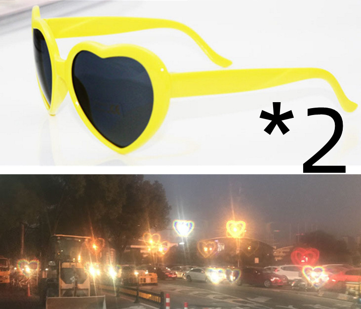 Night Lights Change Love Special Effects Glasses Sunglasses
