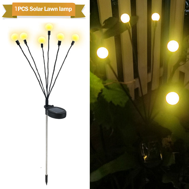 Simulation Firefly Solar Light Outdoor Garden Decoration Lawn Landscape Lamp Xmas Decor Solar LED Lights Outdoor Garden Lights